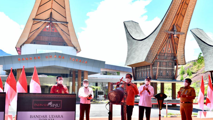 Presiden Resmikan Bandara Baru di Kawasan Timur Indonesia